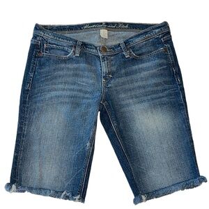 Abercrombie & Fitch Denim Long Shorts Size 2